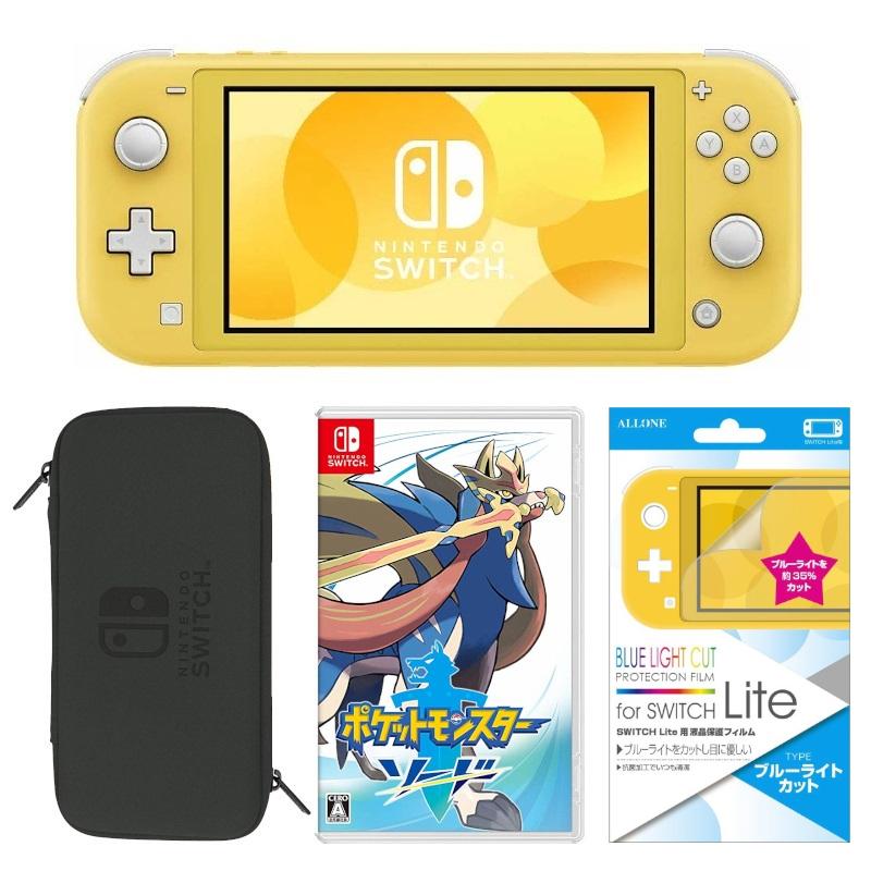 ニンテンドースイッチLite+ポケットモンスターソード+液晶保護フィルムブルーライトカット+スリムハードポーチLiteブラック(ネコポス便不可) :77000-73460:一休さん - 通販 - Yahoo!ショッピング ニンテンドースイッチLite+ポケットモンスターソード+液晶保護フィルムブルーライトカット+スリムハードポーチLiteブラック(ネコポス便不可) :77000-73460:一休さん - 通販 - Yahoo!ショッピング