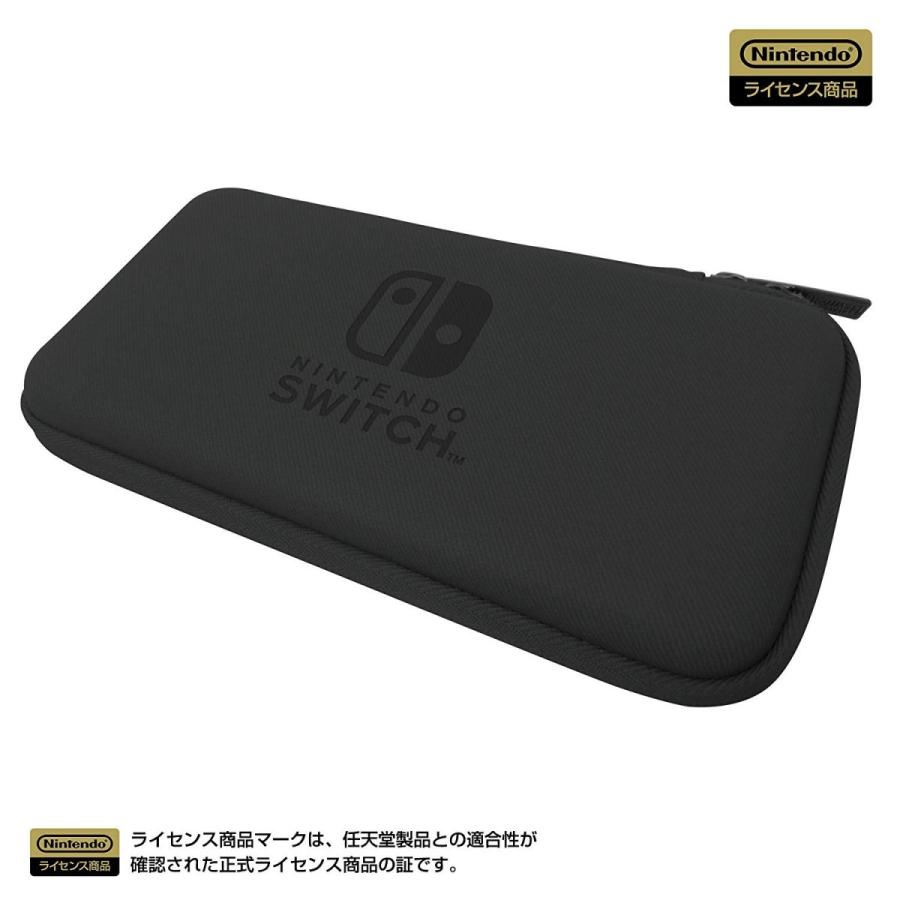 Switch Lite　スリムハードポーチ for Nintendo Switch Lite ブラック（ネコポス便配送不可）（２０１９年９月２０日発売）【新品】｜193
