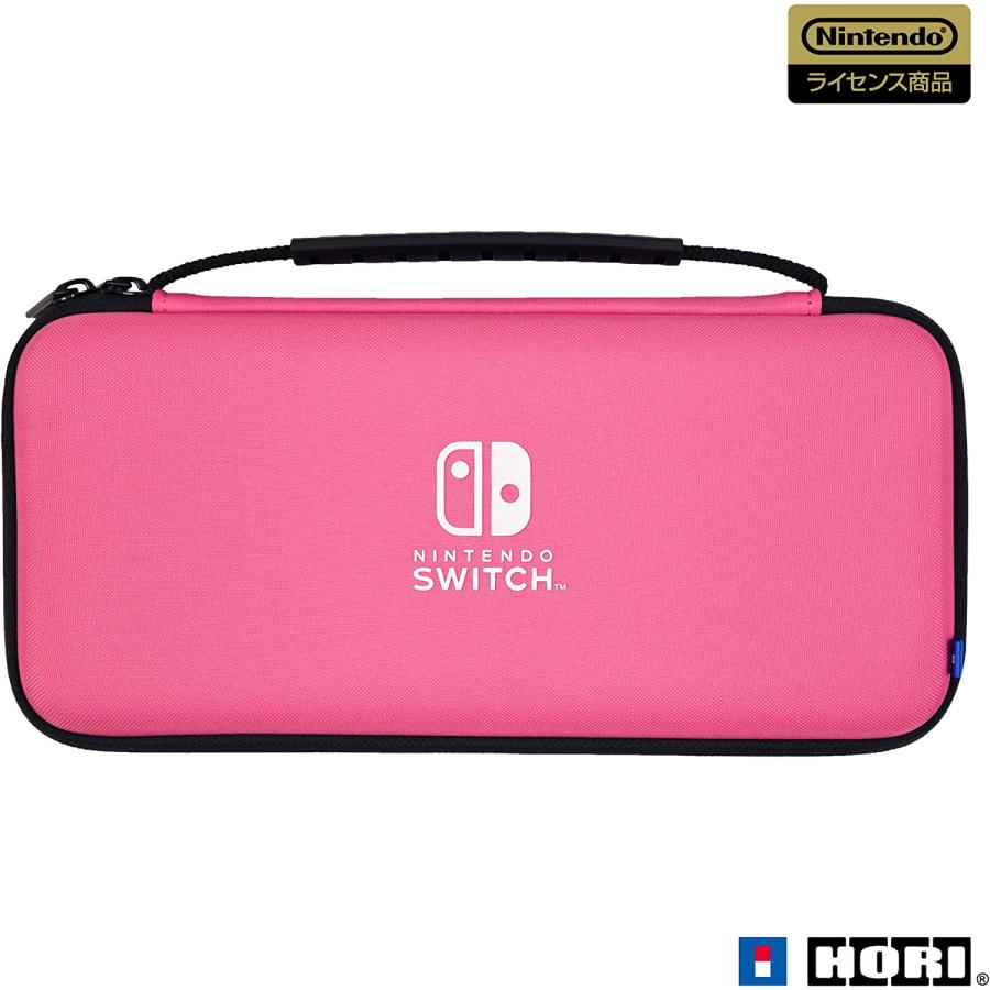 Switch　スリムハードポーチ プラス for Nintendo Switch ピンク（ＨＯＲＩ製）（任天堂ライセンス商品）（２０２２年１２月発売）【新品】 | HORI