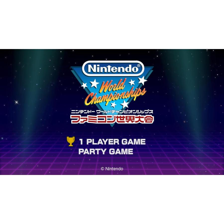 Switch　Nintendo World Championship ファミコン世界大会　通常版（２０２４年７月１８日発売）【新品】【ポスト投函便送料無料】｜193｜02