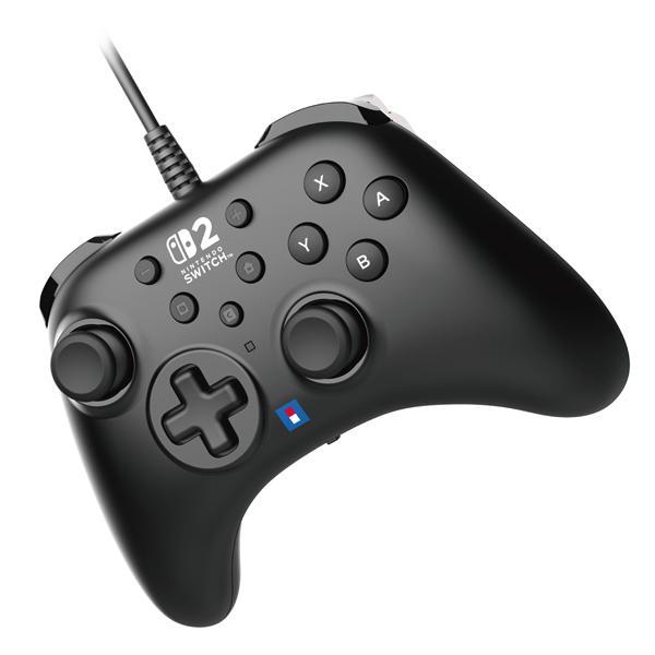 Switch/Switch 2　ホリパッド TURBO for Nintendo Switch 2 , Windows PC　ブラック（ポスト投函便不可）（25/06/05発売）【新品】 | HORI | 01