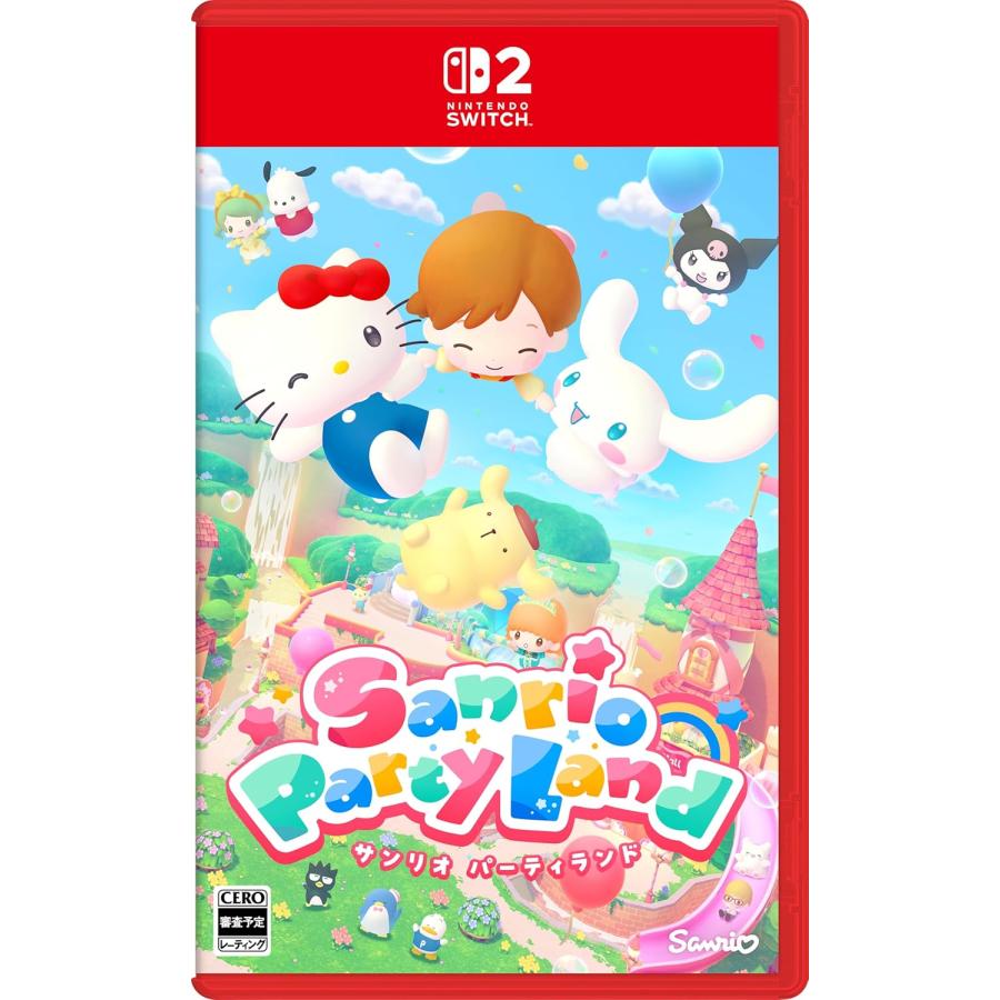 Switch 2　サンリオ　パーティランド（特典なし）（26/10/29発売）【新品】【ポスト投函便送料無料】 | sanrio
