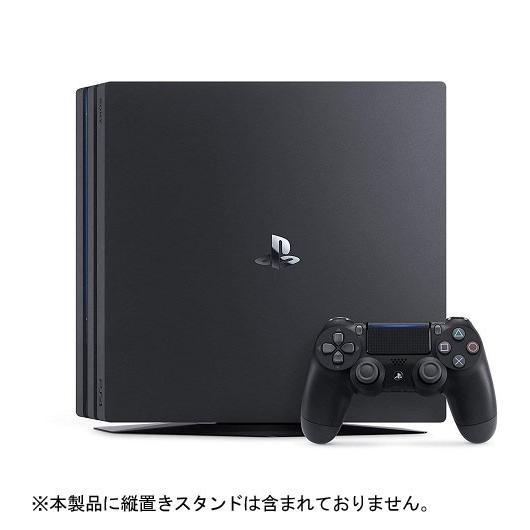 プレイステーション４Ｐｒｏ本体　ジェット・ブラック　２ＴＢ（ネコポス便不可）（２０１８年１１月２１日発売）【新品】｜193｜02