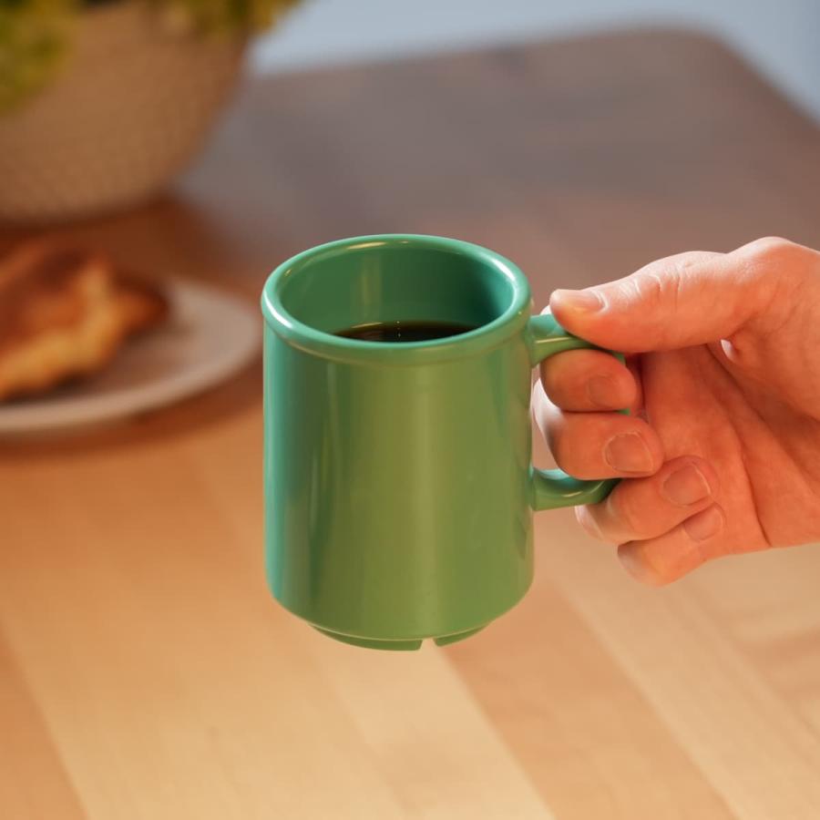 Thunder Group マグカップ 約240ml 丈夫な業務用 メラミン食器 コップ