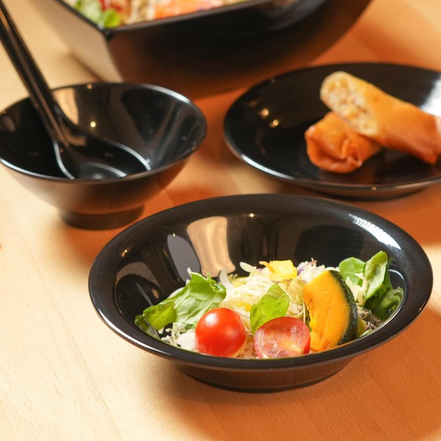 Thunder Group 反り小鉢 直径11cm 高さ5.4cm メラミン食器 食洗機対応 割れにくい 業務用 全2色 : 1956 ...