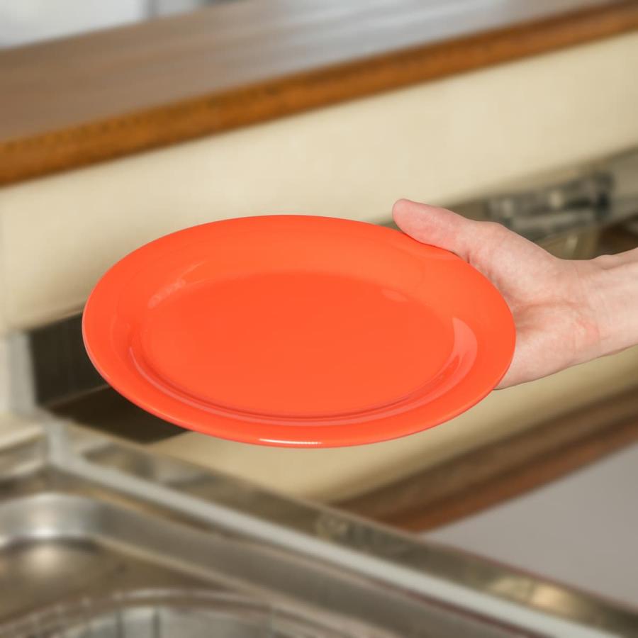 Thunder Group オーバルプレート 30.3×22.8cm 丈夫な業務用 メラミン