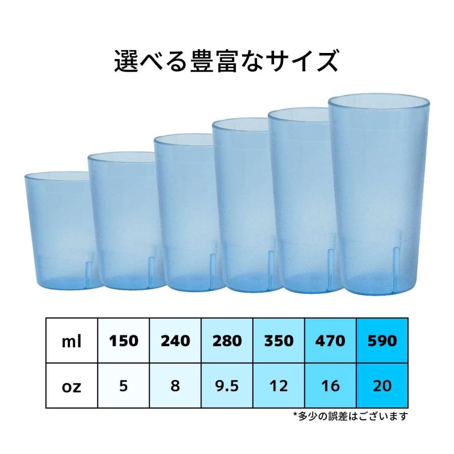 Thunder Group タンブラー 150ml 5oz 24個セット 業務用 割れにくい 食