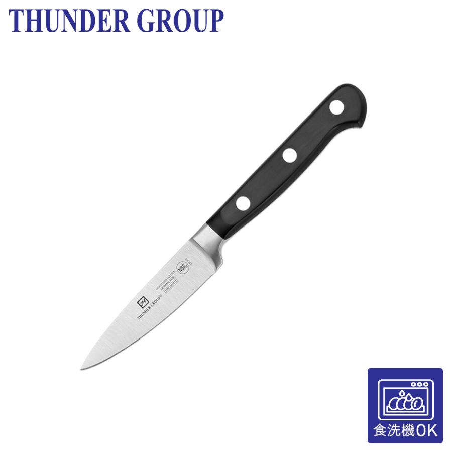 Thunder Group パーリングナイフ 89mm ペティ 果物 皮むき 食洗機対応