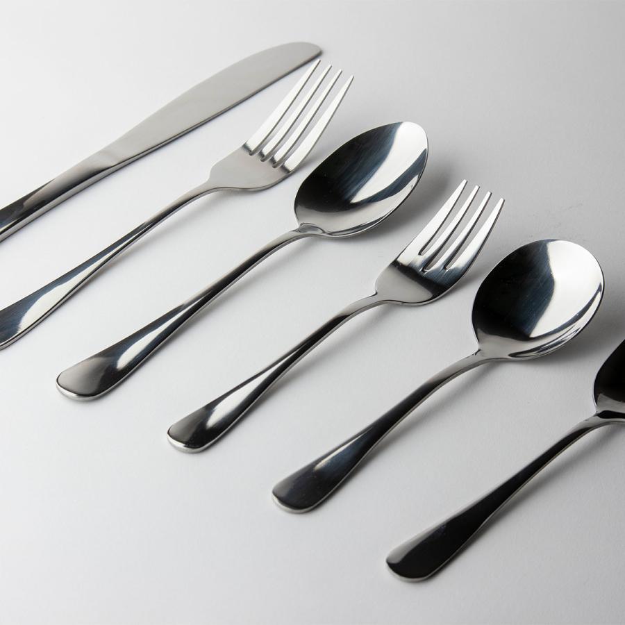 Thunder Group ティースプーン 15.4cm 丈夫な2mm厚 ステンレス 食洗機