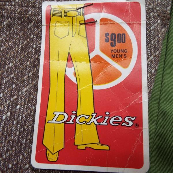 DICKIES ディッキーズ フレア ブーツカット1970年代物 ビンテージ デッドストック 昭和レトロファッション｜1970nezushouten