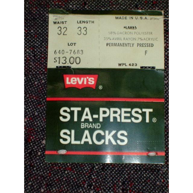 リーバイス STA-PREST BRAND SLACKS | Levi's | 05