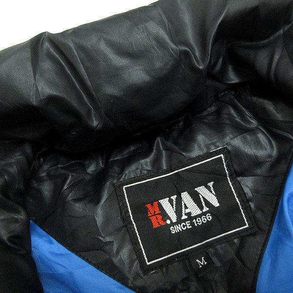 X☆ ミスターヴァン/MR.VAN ダウンジャケットJKT【M】黒MENS/228【中古 