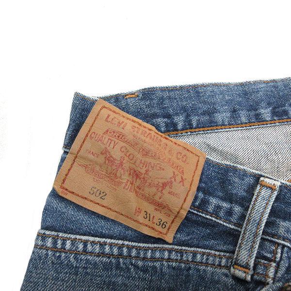 k□リーバイス/Levi's 502 復刻ビッグE ストレートデニムパンツ