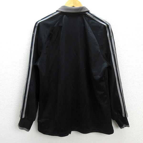 adidas 黒 XS オーバーサイズトラックジャケット ナイロン