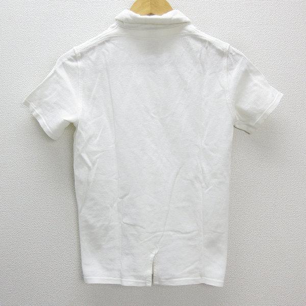 n□日本製□キャピタル/KAPITAL 鹿の子 半袖ポロシャツ【1】白/MENS/22