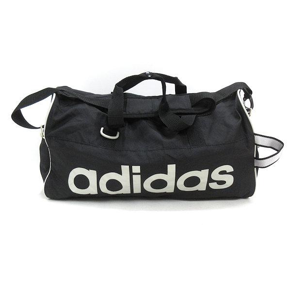 a□アディダス/adidas ナイロンボストンバッグ/ショルダーバッグ 黒