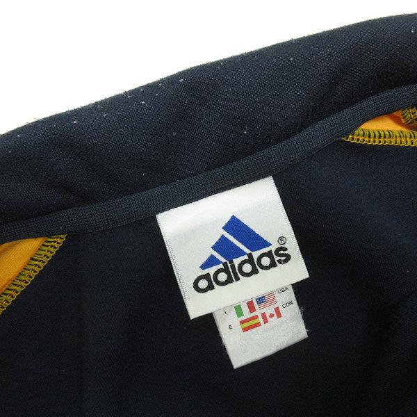 a□90年代・古着 アディダス/ADIDAS ジップアップ ジャージ