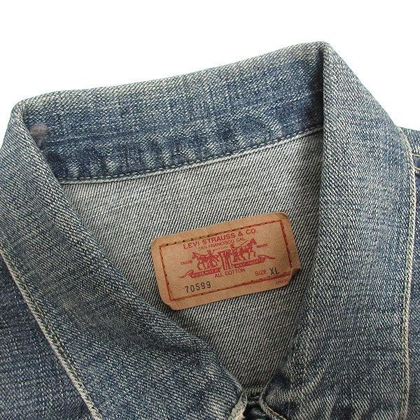 y□リーバイス/LEVI'S 70599 デニムジャケット/Gジャン□紺 y□リーバイス/LEVI'S 70599 デニムジャケット/Gジャン□紺