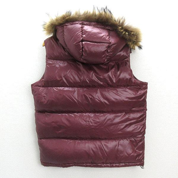 k□キャンプセブン/CAMP 7 リアルファー付き ダウンベストJKT【L