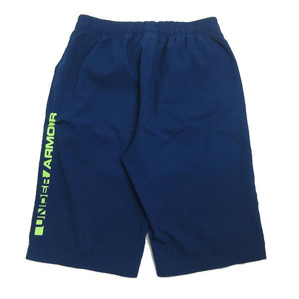 アンダーアーマーメンズ ハーフパンツ美品‼️ a□アンダーアーマー/UNDER ARMOUR クロスパンツ/ハーフパンツ【MF】紺