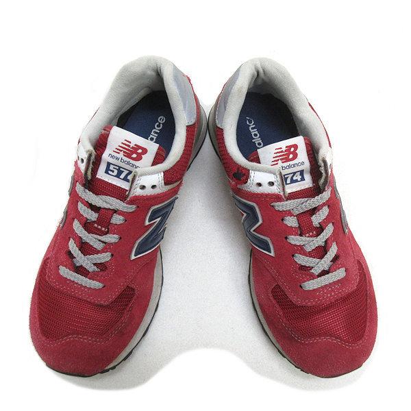 k□【24cm】ニューバランス/NEW BALANCE ML574ATR スエードスニーカー