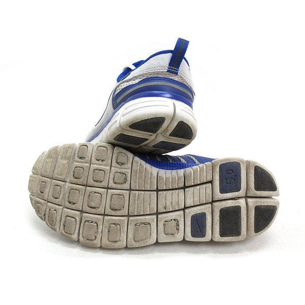 Nike Free スニーカー 27cm 軽量 ランニング 美品 y□【27cm】ナイキ/NIKEフリーFREE 5.0 V 2ランニングシューズ□s白/青