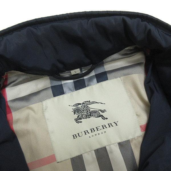 k□バーバリーロンドン/BURBERRY LONDON ハーフ丈 ナイロンコート/収納
