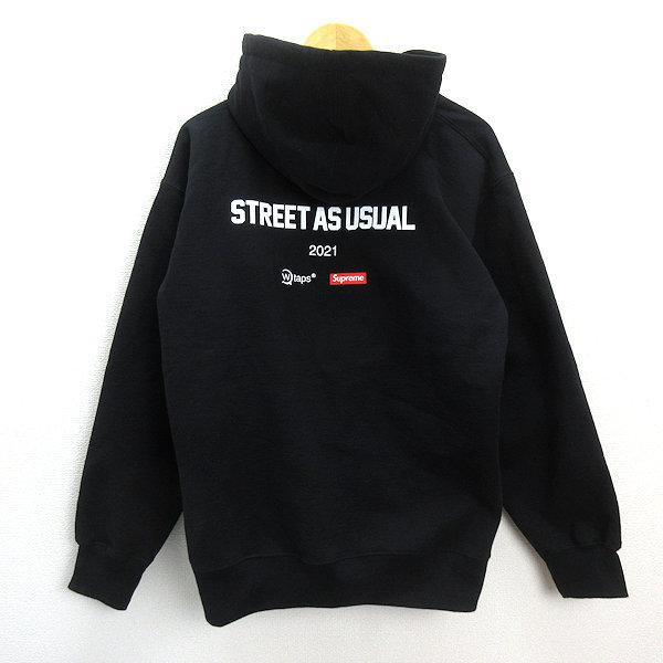y□21AW 新品□シュプリーム×ダブルタップス フーディースウェット