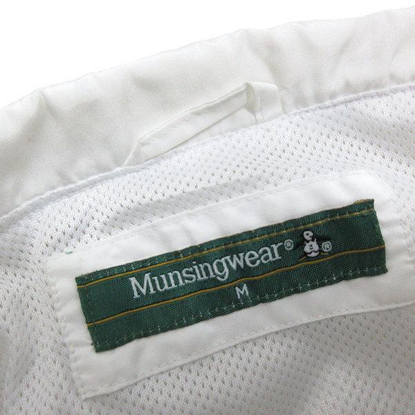 k□マンシング/MUMSINGWEAR ナイロンジャケット/ゴルフジャンパー【M