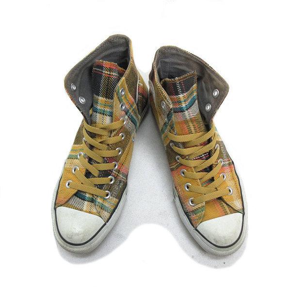 【新品未使用】【希少】【USA製】コンバースオールスター　赤緑チェック　24.5 2025年最新】Yahoo!オークション - 24.0cm以下(コンバース