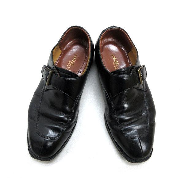 k□【26】バーバリー/BURBERRY モンクストラップ レザーシューズ k□【26】バーバリー/BURBERRY モンクストラップ レザーシューズ