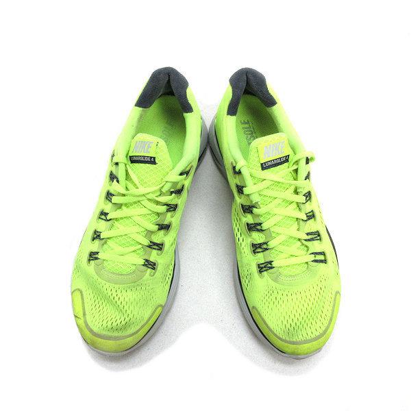 y□【28cm】ナイキ/NIKEルナグライド+4 ランニングシューズ□蛍光MENS 