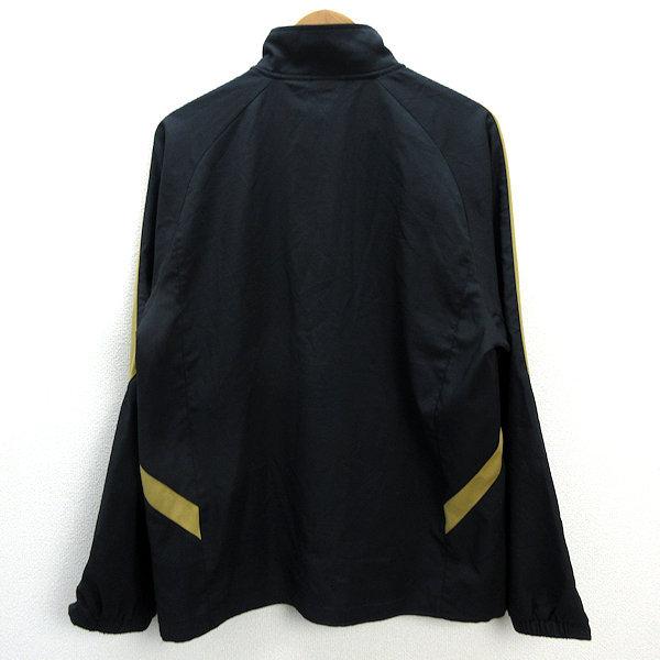 k□ナイキ/NIKE DRI-FIT ウォームアップジャケット/ジャージ【XL】黒
