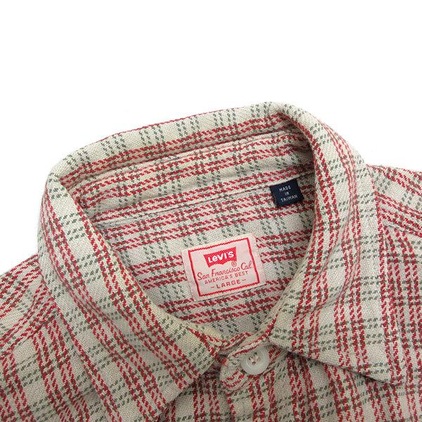s□台湾製□リーバイス/Levi's チェック柄 長袖シャツ【L s□台湾製□リーバイス/Levi's チェック柄 長袖シャツ【L