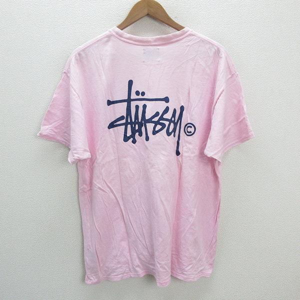 「最終値下げ」stüssy ピンクTシャツ Lサイズ 新品未使用！ STUSSY ステューシー Tシャツ ピンク 半袖 - メルカリ