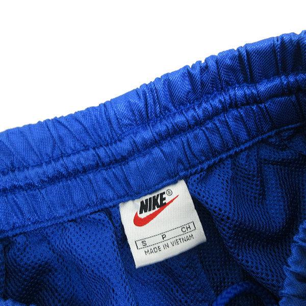 k□90s□ナイキ/NIKE スウォッシュロゴ刺繍 ナイロンロングパンツ