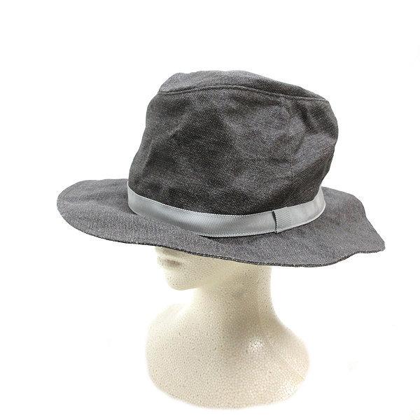 セール 特集 K オーバーライド Override ペーパーハット 帽子 61cm 灰色系 Mens 228 中古 Parkside Mu