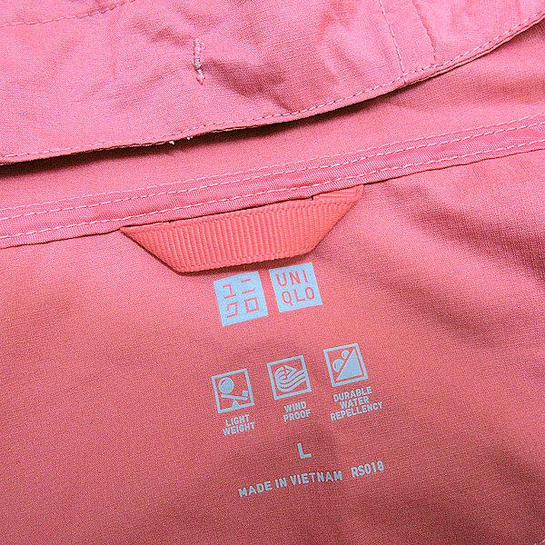 a■ユニクロ/UNIQLO 075593 フーディー ジャンパー/ジャケットJKT【L】ピンク/LADIES/136【中古】｜1976maniraizu｜02