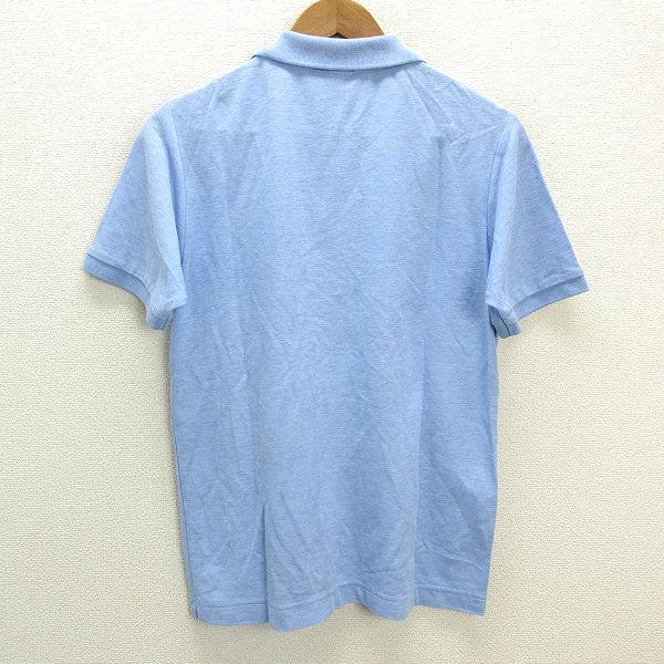 a□ビームス/ BEAMS T クマ刺繍 半袖ポロシャツ【M】水色/MENS a□ビームス/ BEAMS T クマ刺繍 半袖ポロシャツ【M】水色/MENS