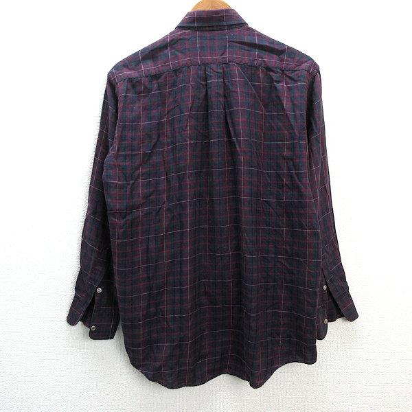 y□90'S レトロ□バーバリー/BURBERRYS チェック柄 長袖シャツ y□90'S レトロ□バーバリー/BURBERRYS チェック柄 長袖シャツ