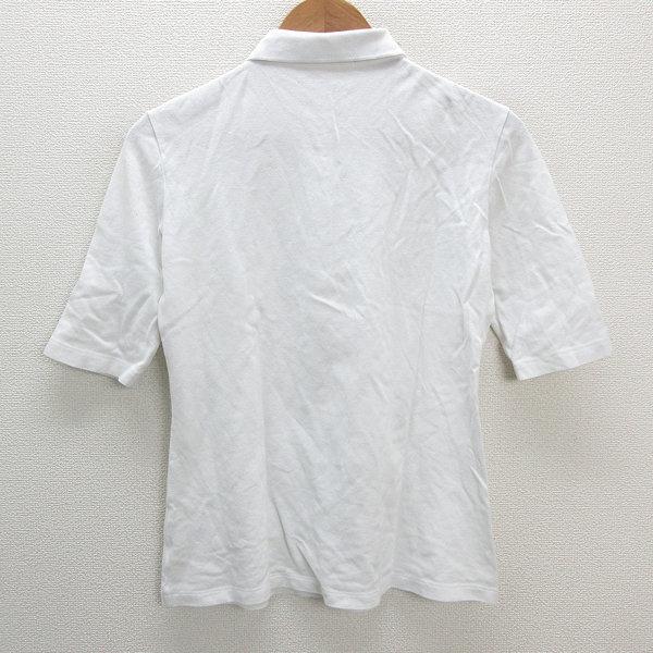 s□日本製□ラコステ/LACOSTE 白ワニ刺繍 鹿の子地 ストレッチ s□日本製□ラコステ/LACOSTE 白ワニ刺繍 鹿の子地 ストレッチ