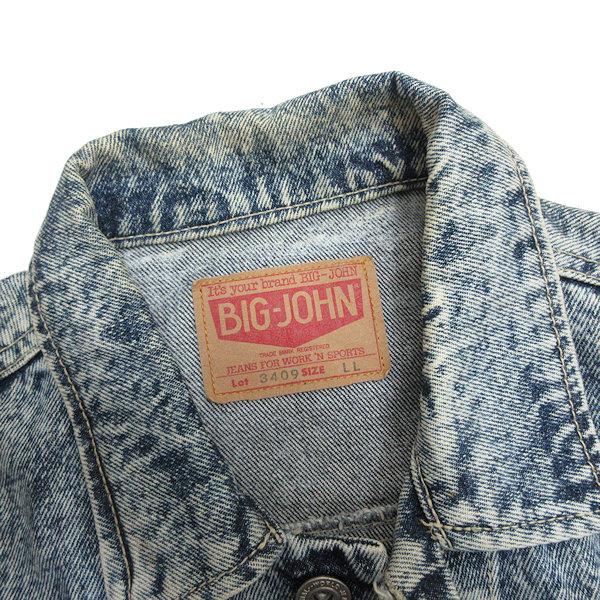 k□90s□ビッグジョン/BIG JOHN デニムジャケット/Gジャン k□90s□ビッグジョン/BIG JOHN デニムジャケット/Gジャン