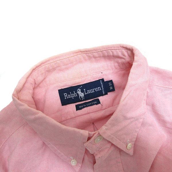 s□ラルフローレン/POLO Ralph Lauren ロゴ刺繍 長袖BDシャツ s□ラルフローレン/POLO Ralph Lauren ロゴ刺繍 長袖BDシャツ