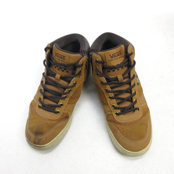 s□【27.5cm】バンズ/VANS スエード ブーツスニーカー□茶系 s□【27.5cm】バンズ/VANS スエード ブーツスニーカー□茶系