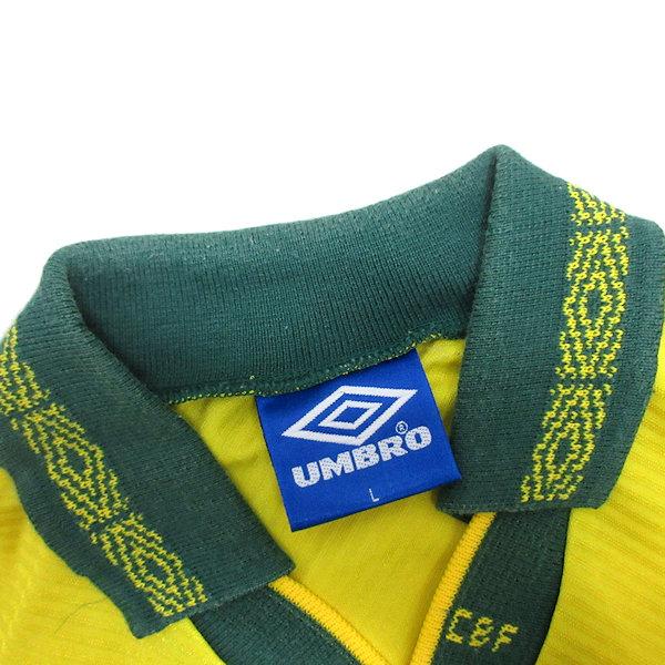 k□イングランド製□アンブロ/UMBRO サッカーブラジル代表 k□イングランド製□アンブロ/UMBRO サッカーブラジル代表