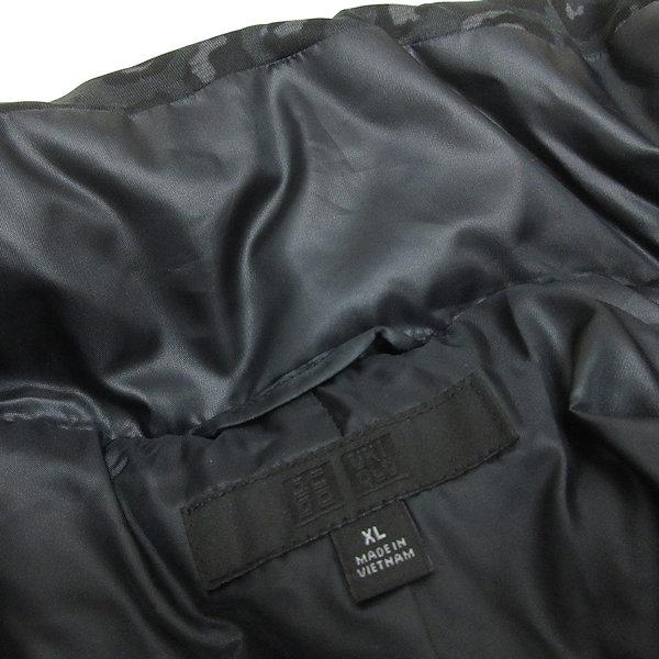s□ユニクロ/UNIQLO 157362 レオパード柄 ストレッチ ダウンコート/JKT 
