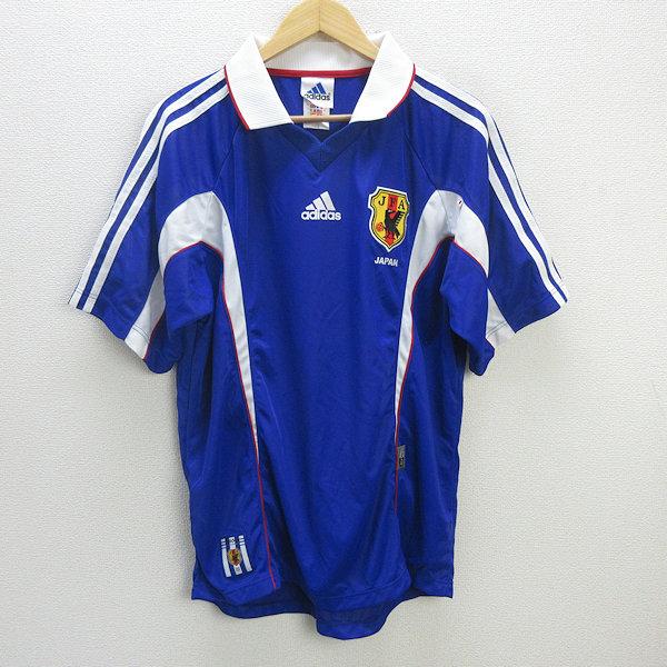 y□日本製□adidas社製 サッカー日本代表 レプリカユニフォーム/応援