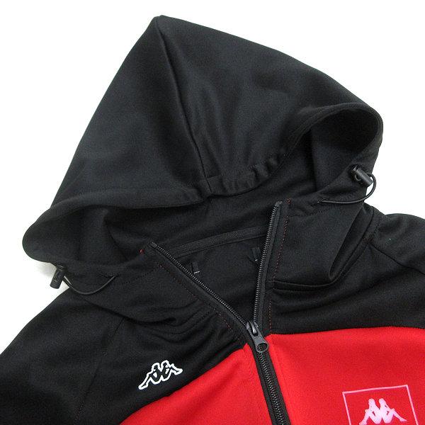 z□カッパ/KAPPA トラックジャケット KPO-20042MK【L】赤黒 z□カッパ/KAPPA トラックジャケット KPO-20042MK【L】赤黒