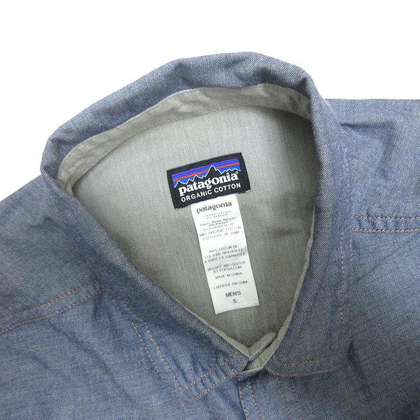 s□パタゴニア/PATAGONIA 長袖シャンブレーシャツ/アウトドア【S s□パタゴニア/PATAGONIA 長袖シャンブレーシャツ/アウトドア【S