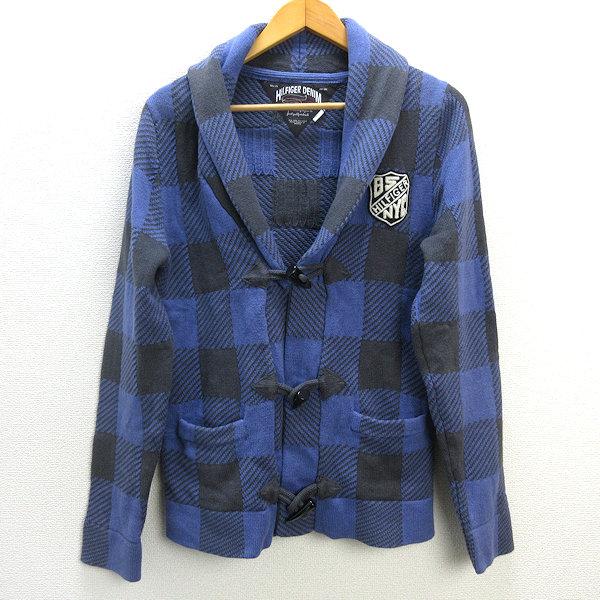 z□トミーヒルフィガー/TOMMYHILFIGER DENIM ショールカラーニット 